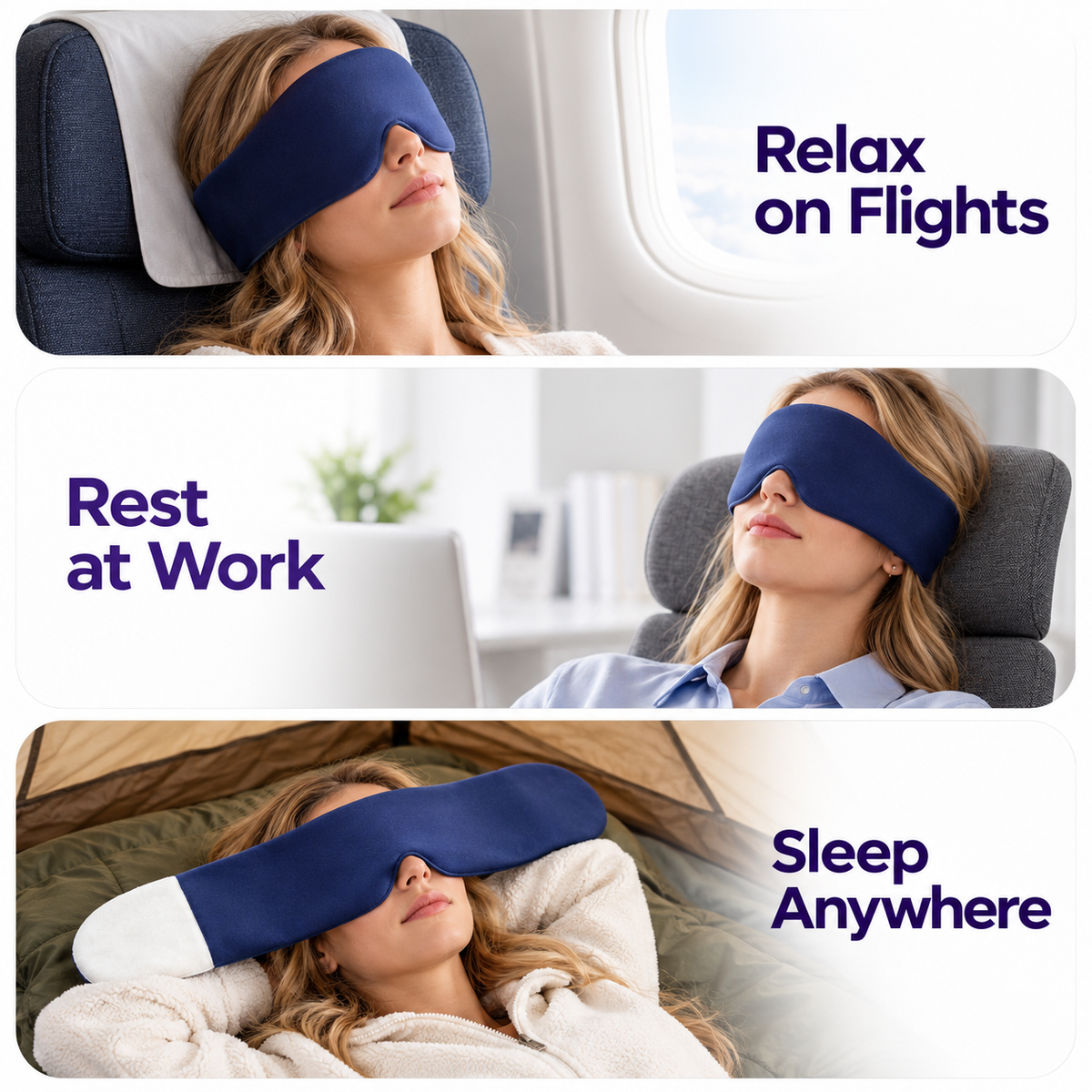 Weighted Sleep Mask – Restful Nights