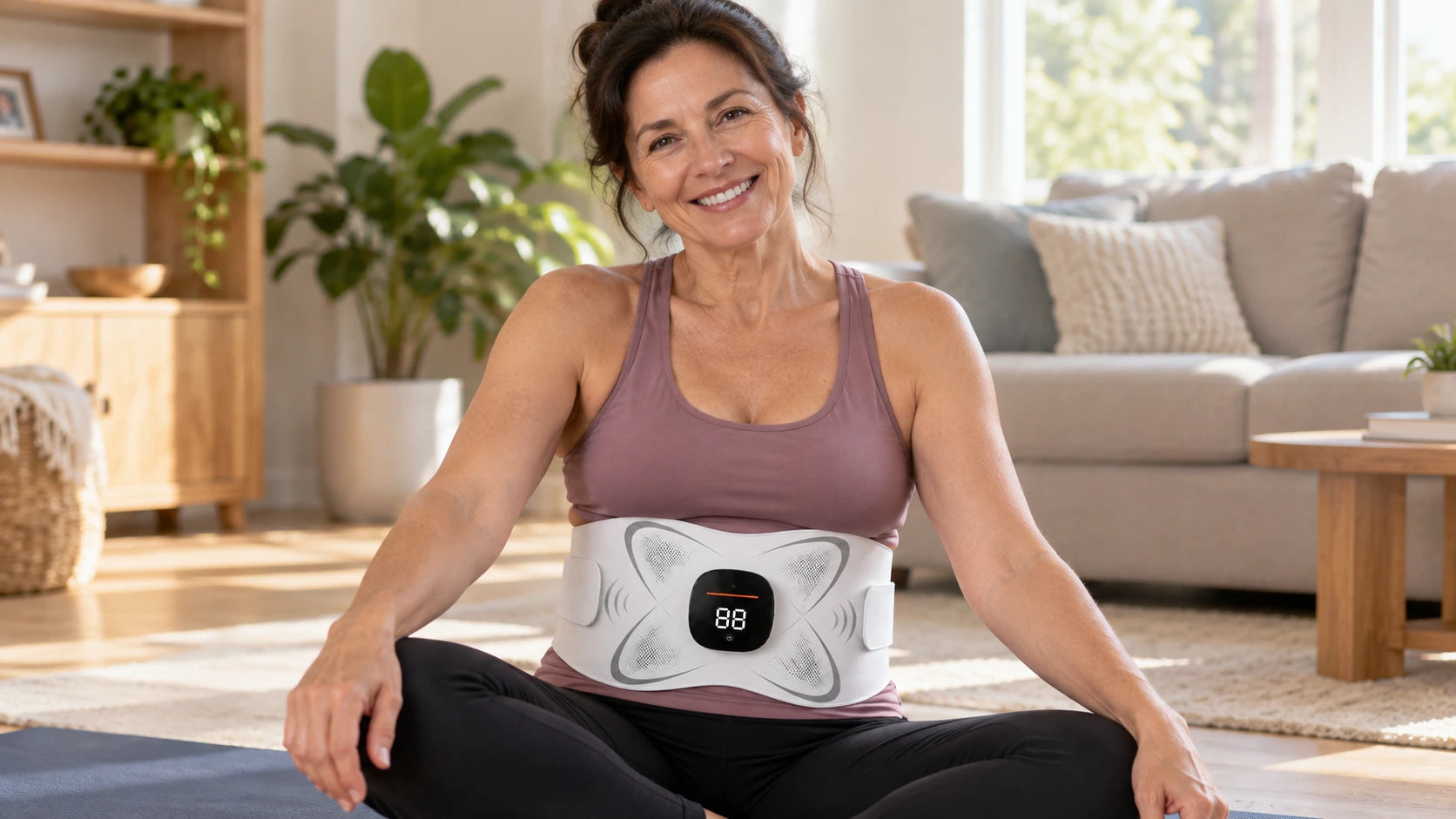 AI lifestyle illustration of Neuro Belt use — scene 5