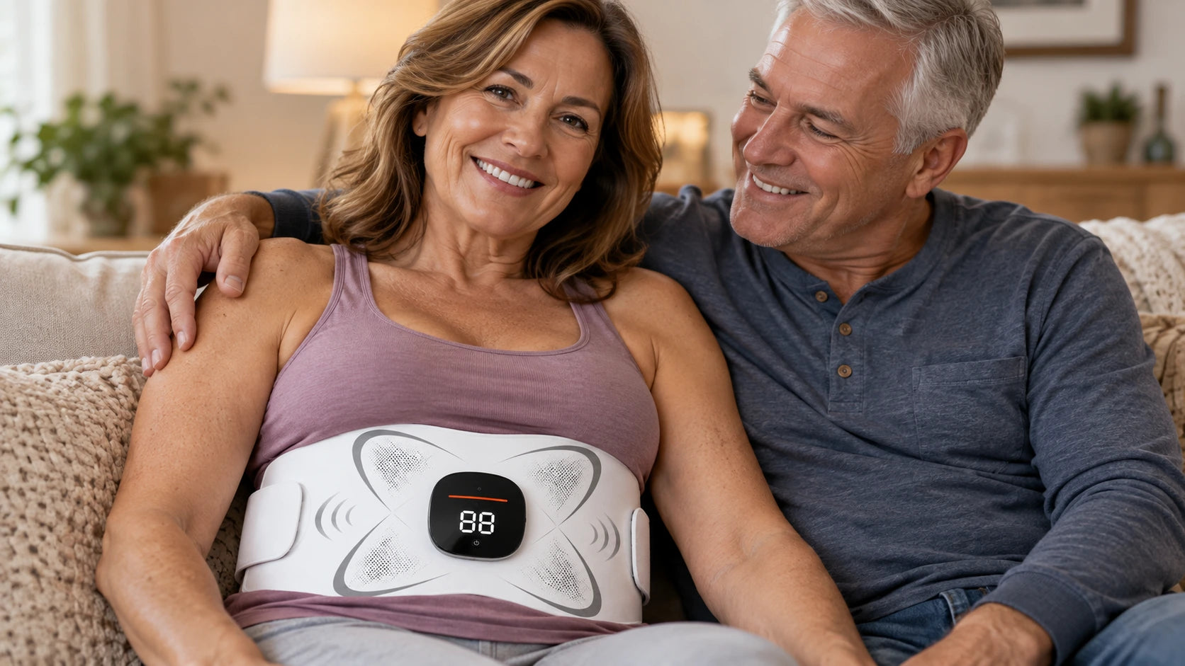 AI lifestyle illustration of Neuro Belt use — scene 7