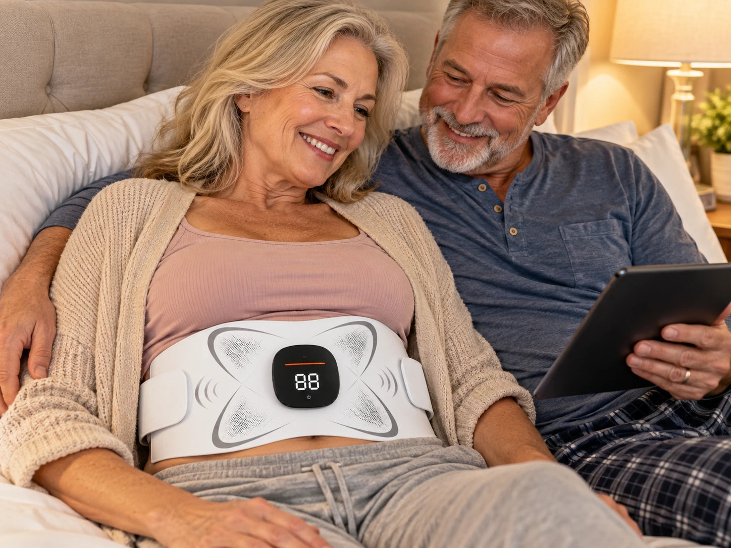 AI lifestyle illustration of Neuro Belt use — scene 8