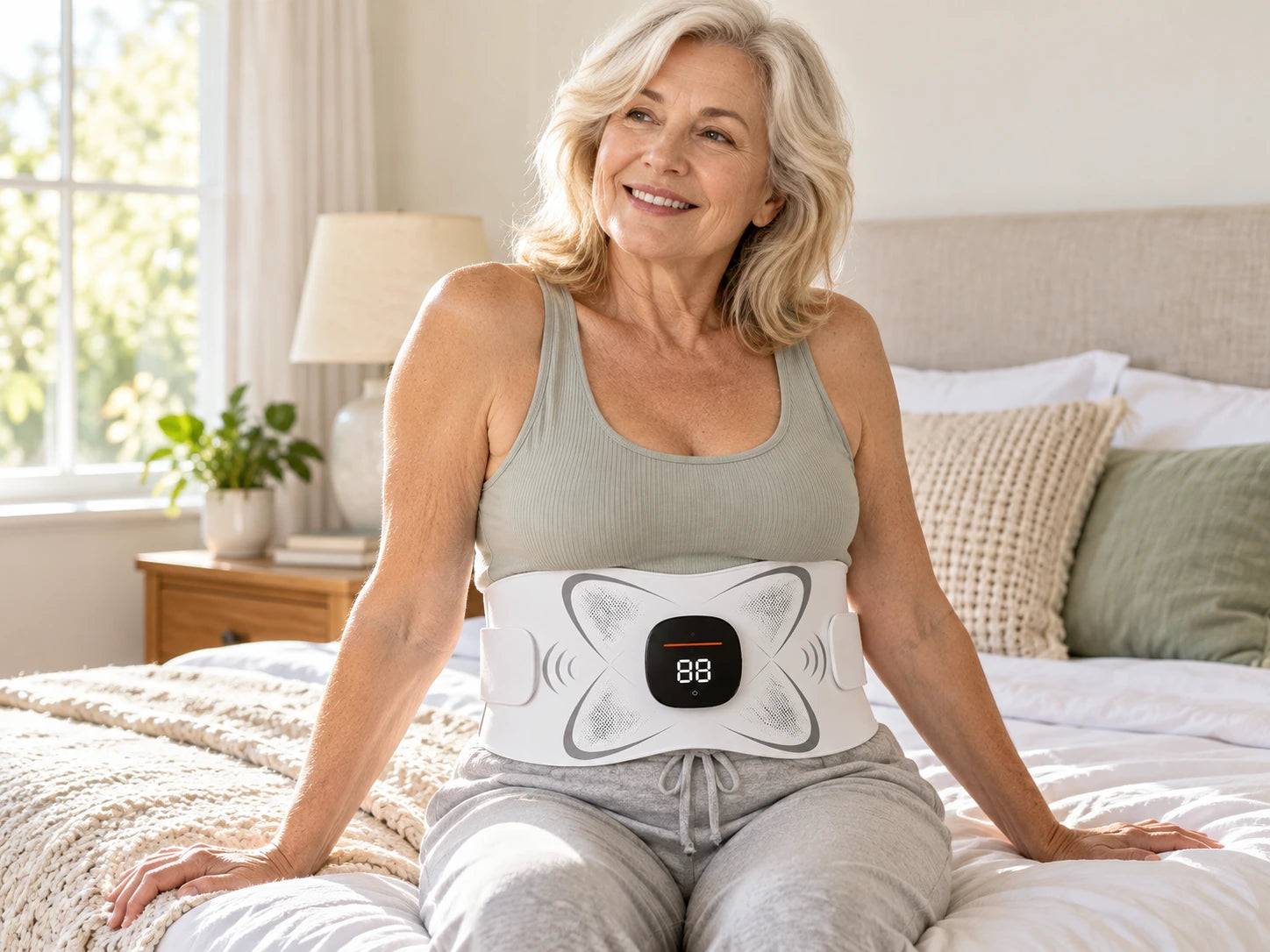 AI lifestyle illustration of Neuro Belt use — scene 12