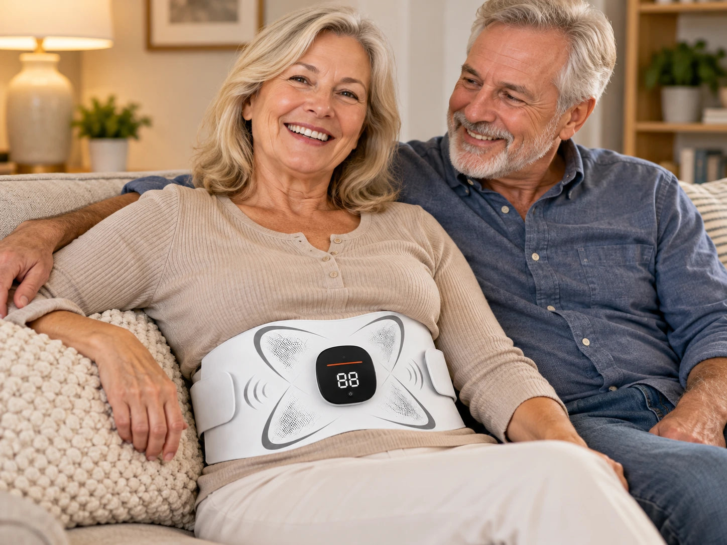 AI lifestyle illustration of Neuro Belt use — scene 13
