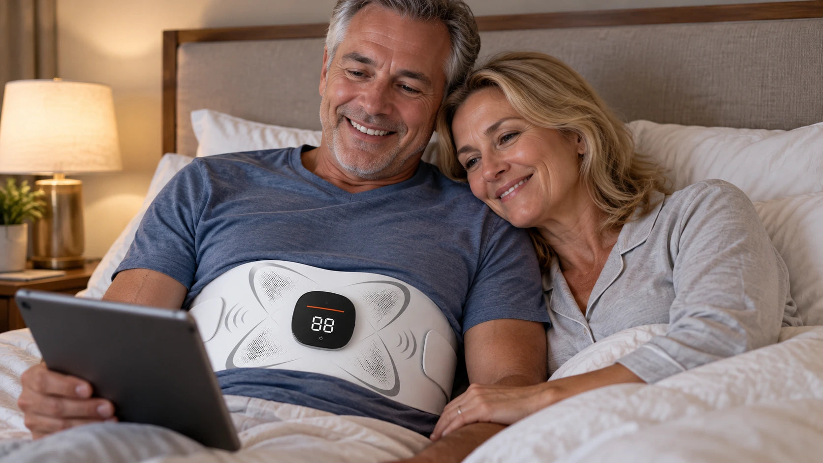 AI lifestyle illustration of Neuro Belt use — scene 15