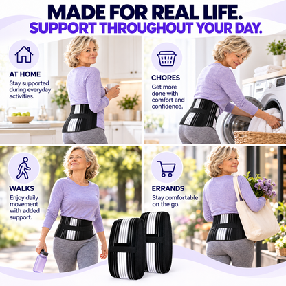 OMNI™ ReliefWrap — Lower Back & Hip Support