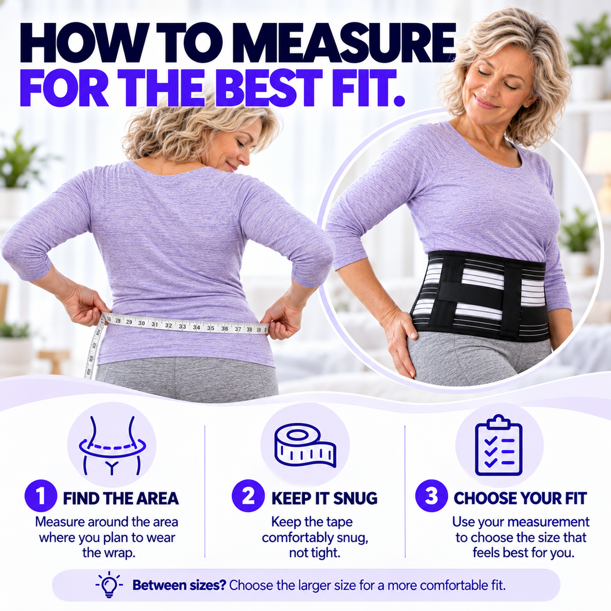 OMNI™ ReliefWrap — Lower Back & Hip Support